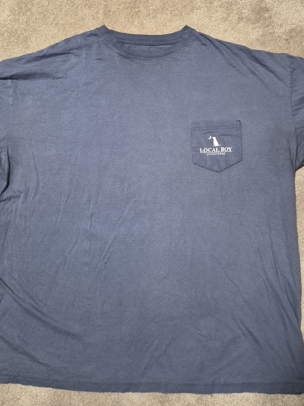 Local Boy Outfitters Navy Short-Sleeve Pocket Tee